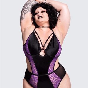 amethyst lingerie one piece